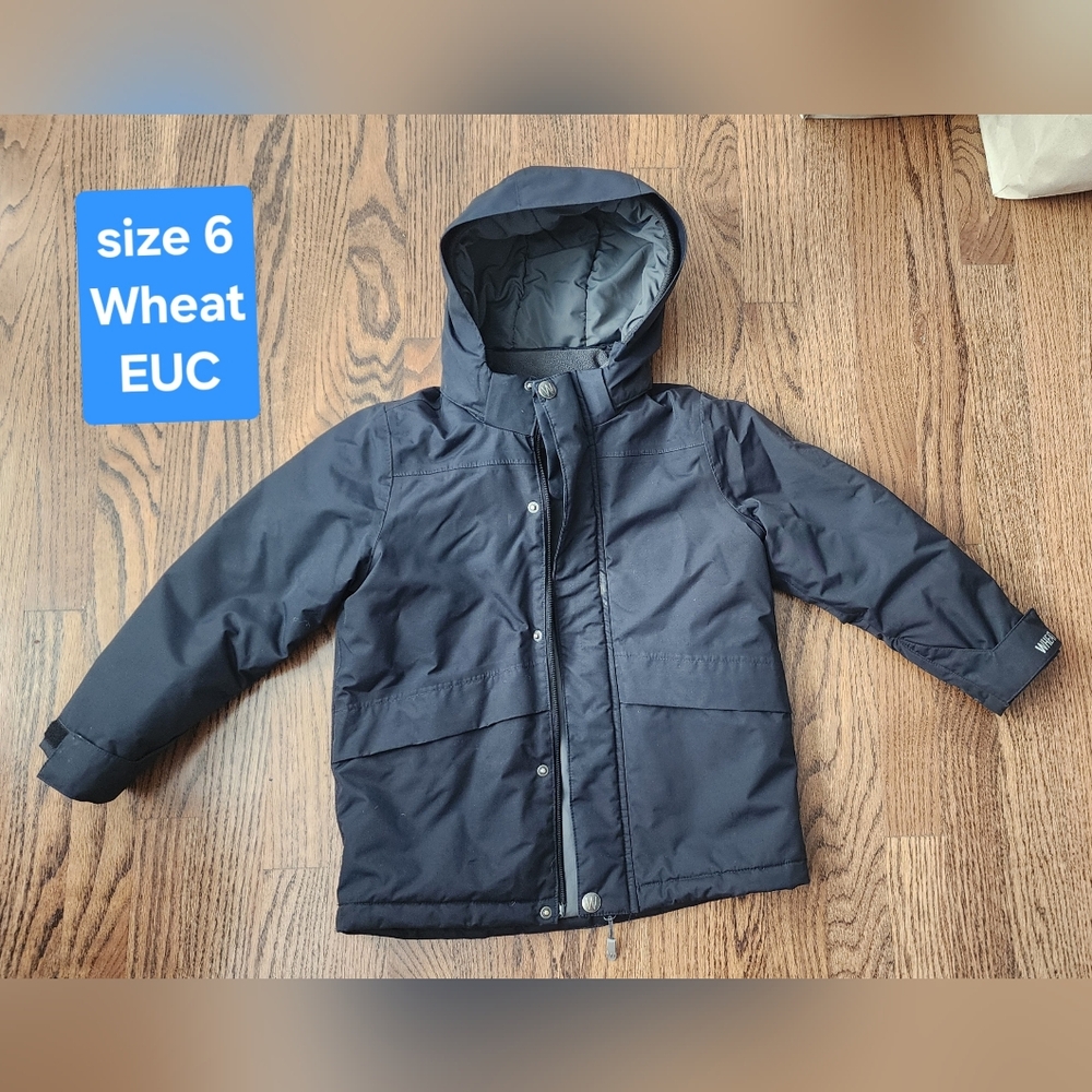 Kids Black Winter Coat